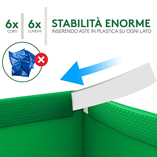 Thumbnail 3 de PTMS® Borse Raccolta Differenziata - 3 Bidoni per Carta, Plastica e Vetro