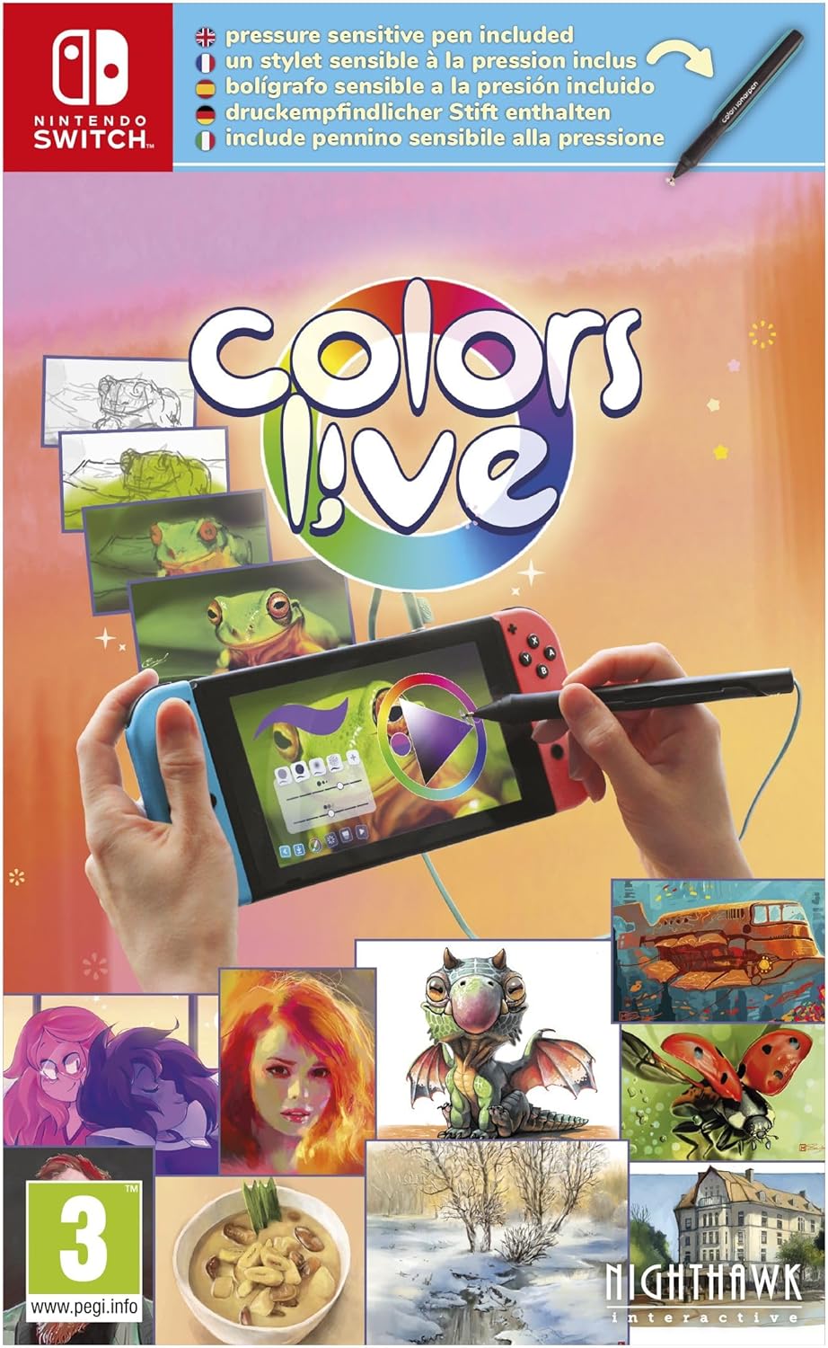 Colors Live - Switch con pennino sensibile alla pressione (Colors SonarPen, Colors Quest e Painting Playback)