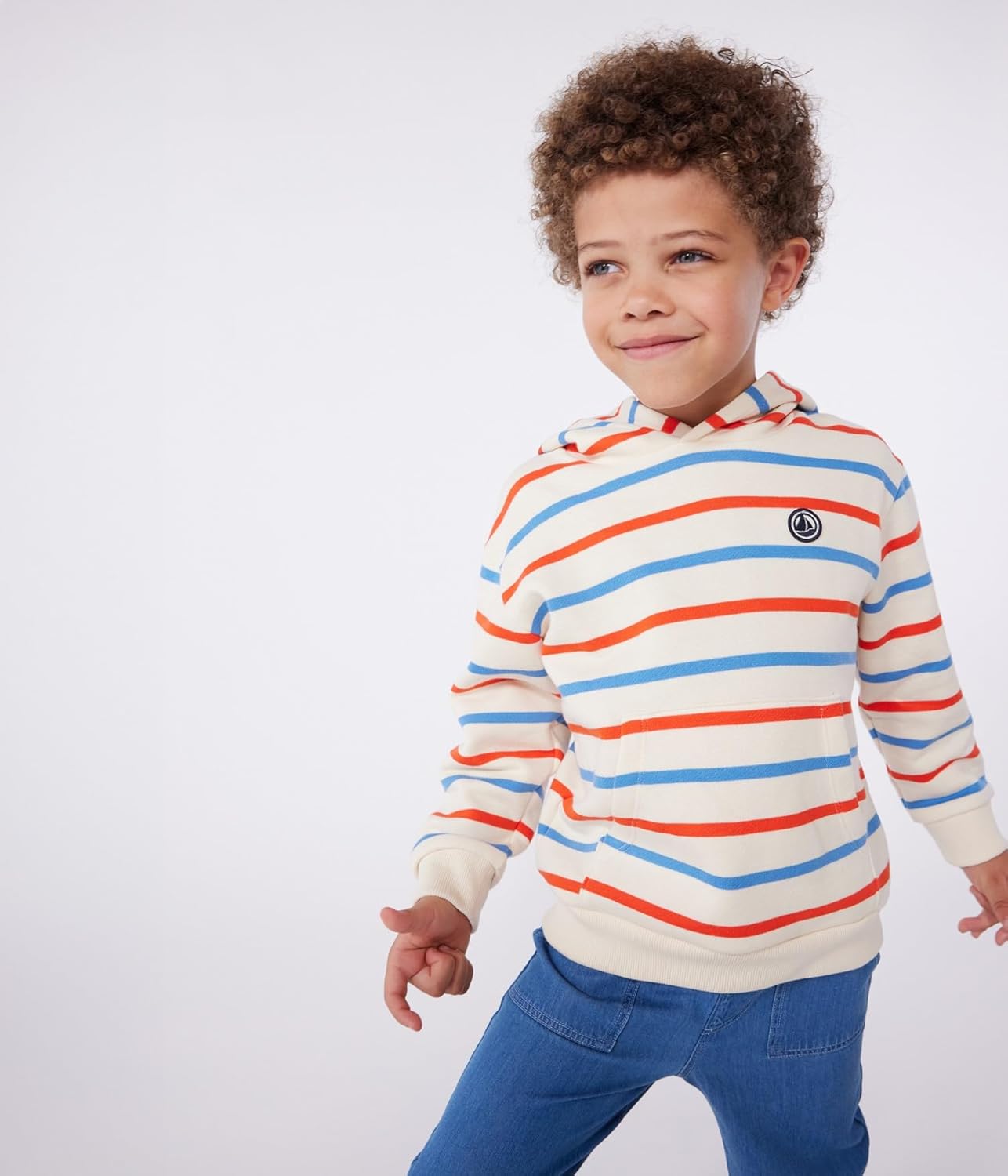 Thumbnail 2 de Petit Bateau Sweatshirt à Capuche Garçon
