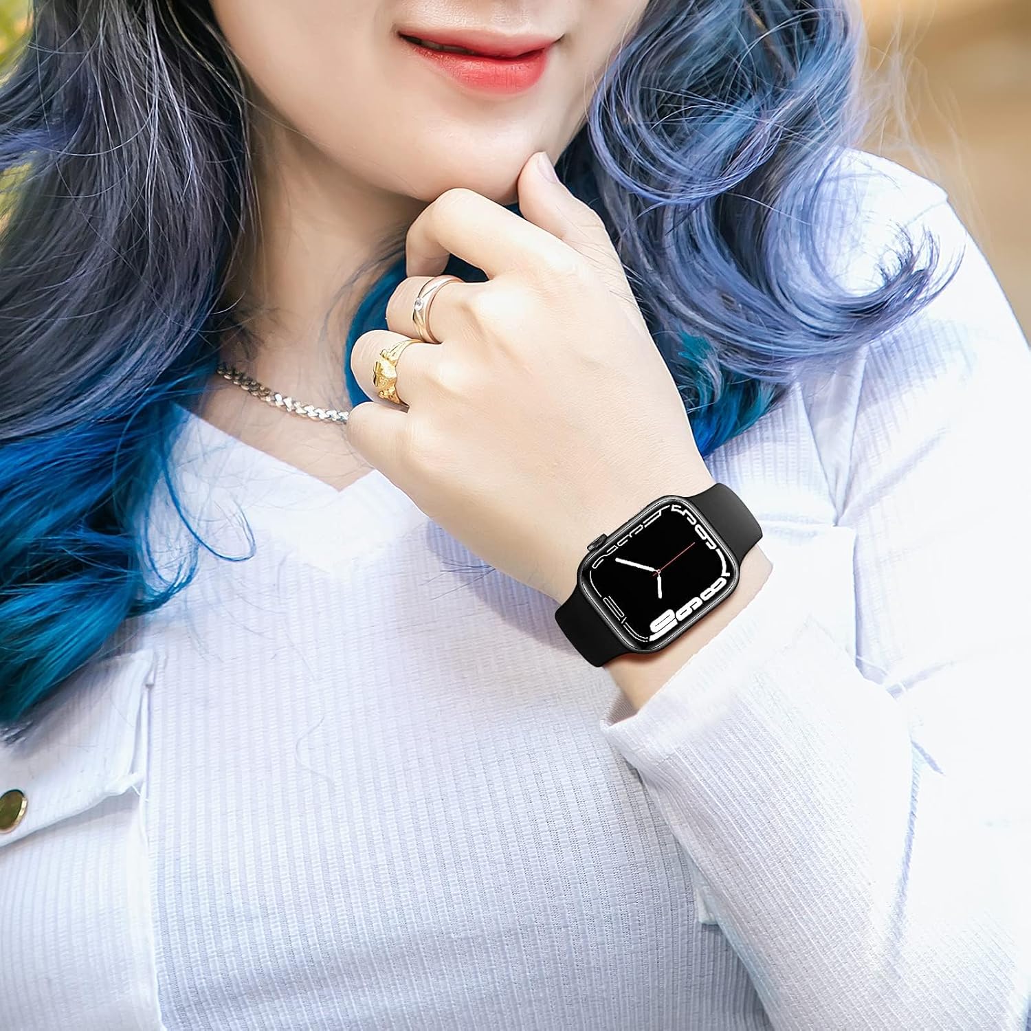 Thumbnail 5 de Sportarmband für Apple Watch Silikon 38–49 mm