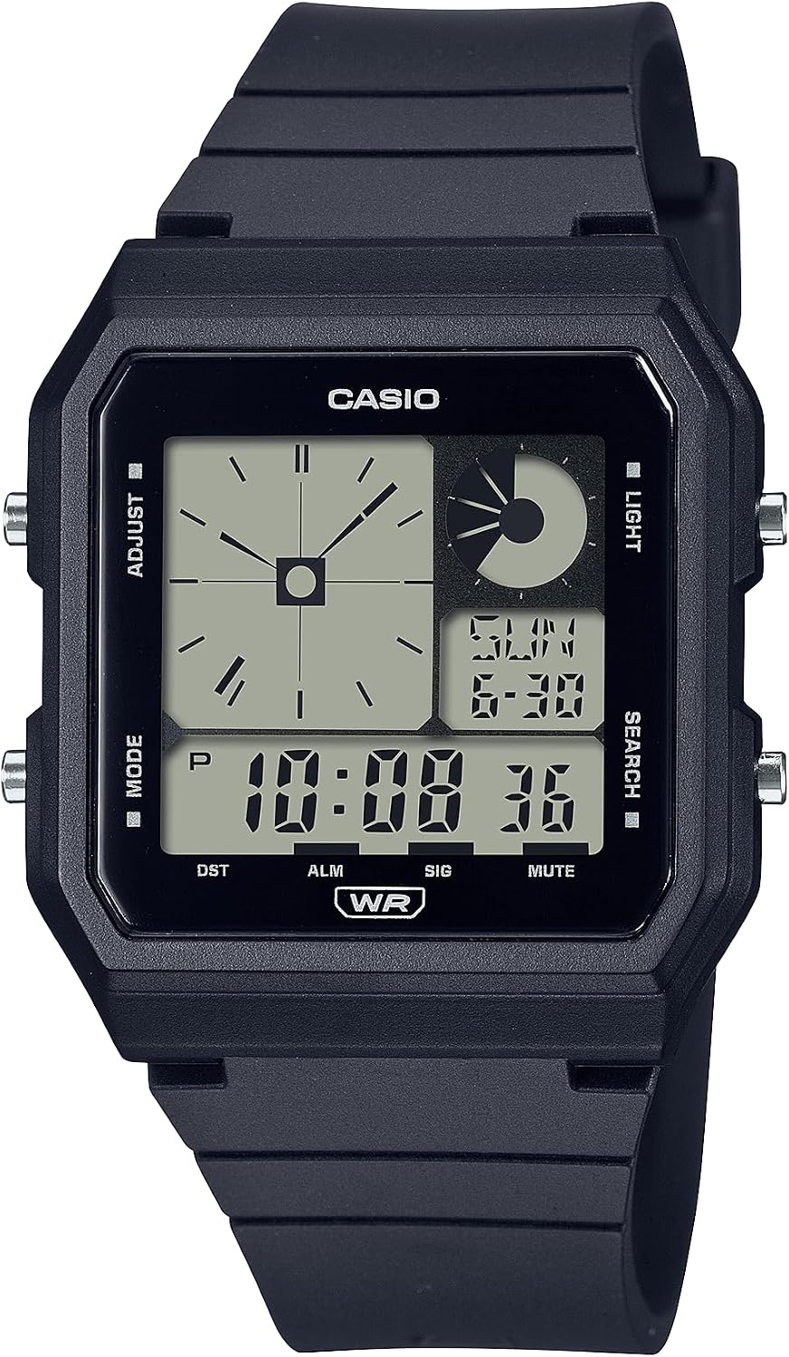 Detalle 2 de Casio digital watch with bio-based resin band