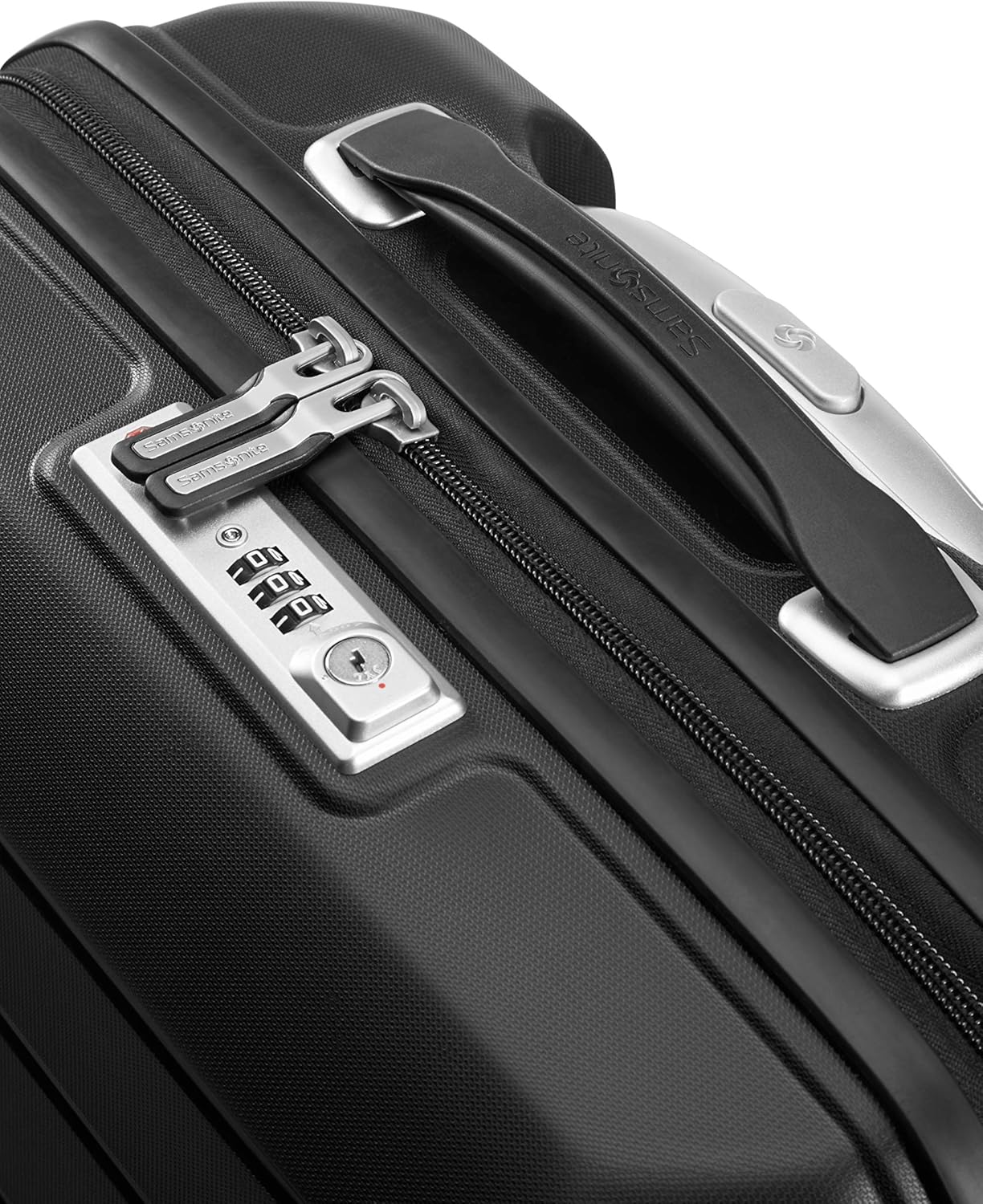 Detalle de Samsonite Flux - Spinner S Extensible Hand 55 cm Noir : fiche d’achat