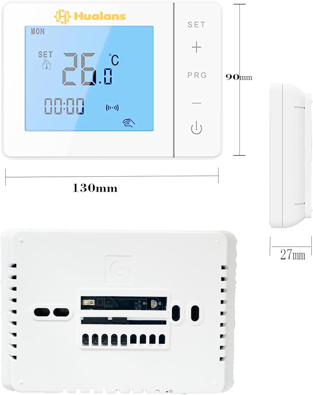 Thumbnail 1 de Termostato Ambiente Intelligente WiFi 90-240V