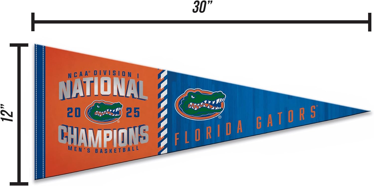 Detalle de Rico Industries NCAA UCLA Bruins 12" x 30" Felt Wall Décor Pennant