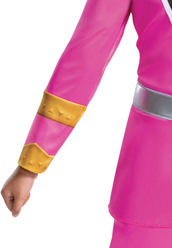 Detalle 1 de Disguise Pink Power Ranger Costume, Size Small (4-6X)