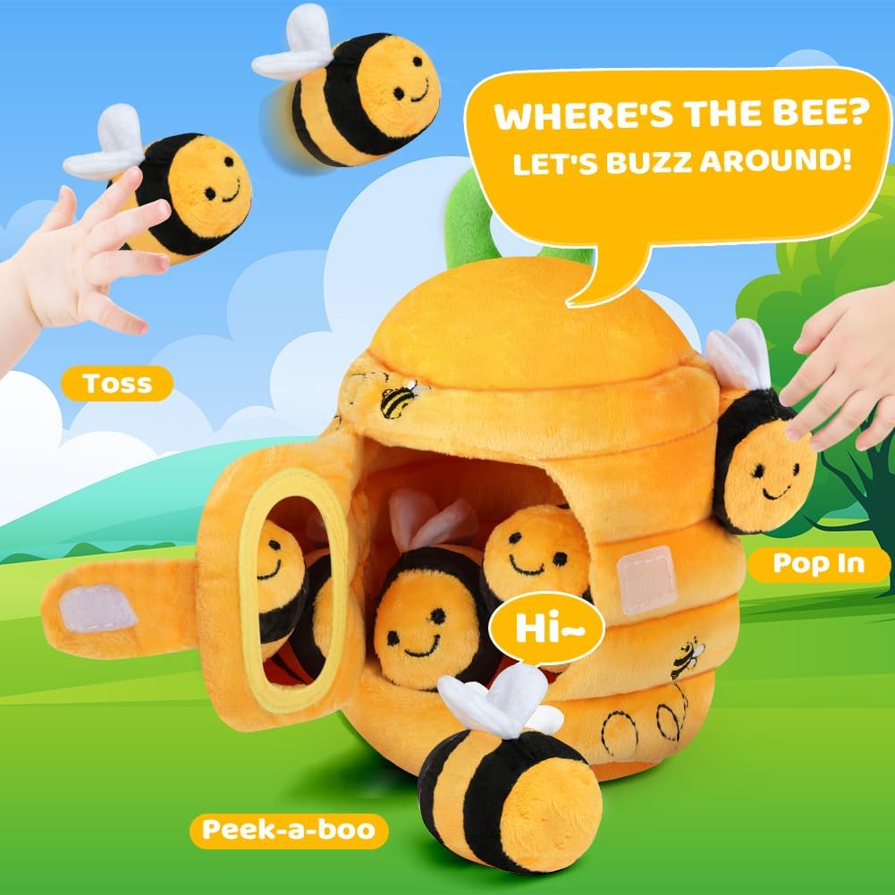 Detalle de Vicloon baby beehive toy for 6-12 months
