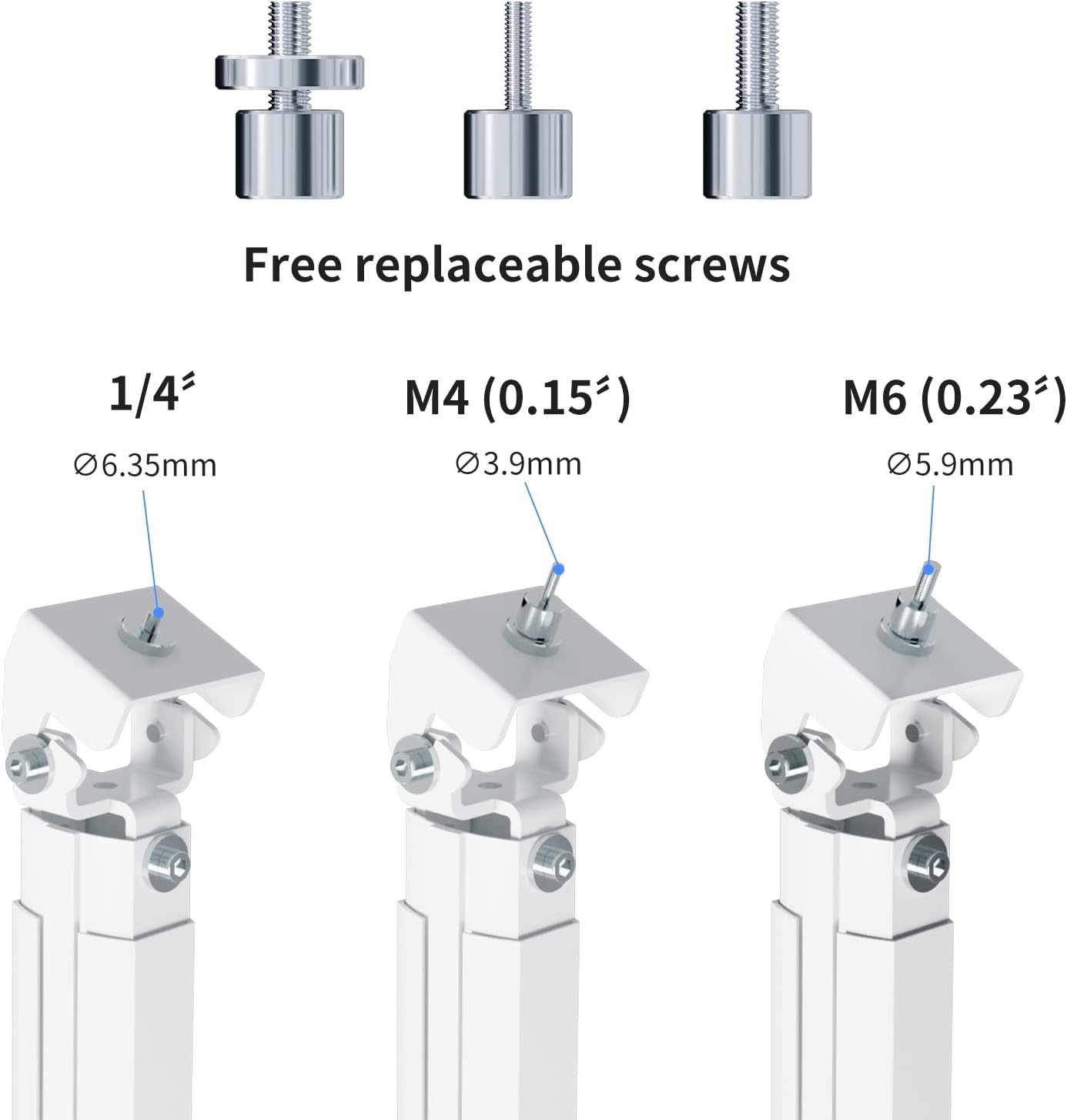 Thumbnail 2 de suptek Universal Ceiling Wall Projector Mount with 533mm Extendable Pole