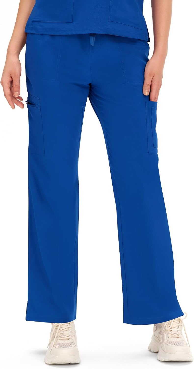 Thumbnail 6 de COZYFIT Women’s Scrub Set, V-Neck Top, Cargo Pants and 12 Pockets