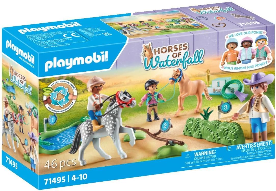 Detalle de PLAYMOBIL Pony Tournament Playset