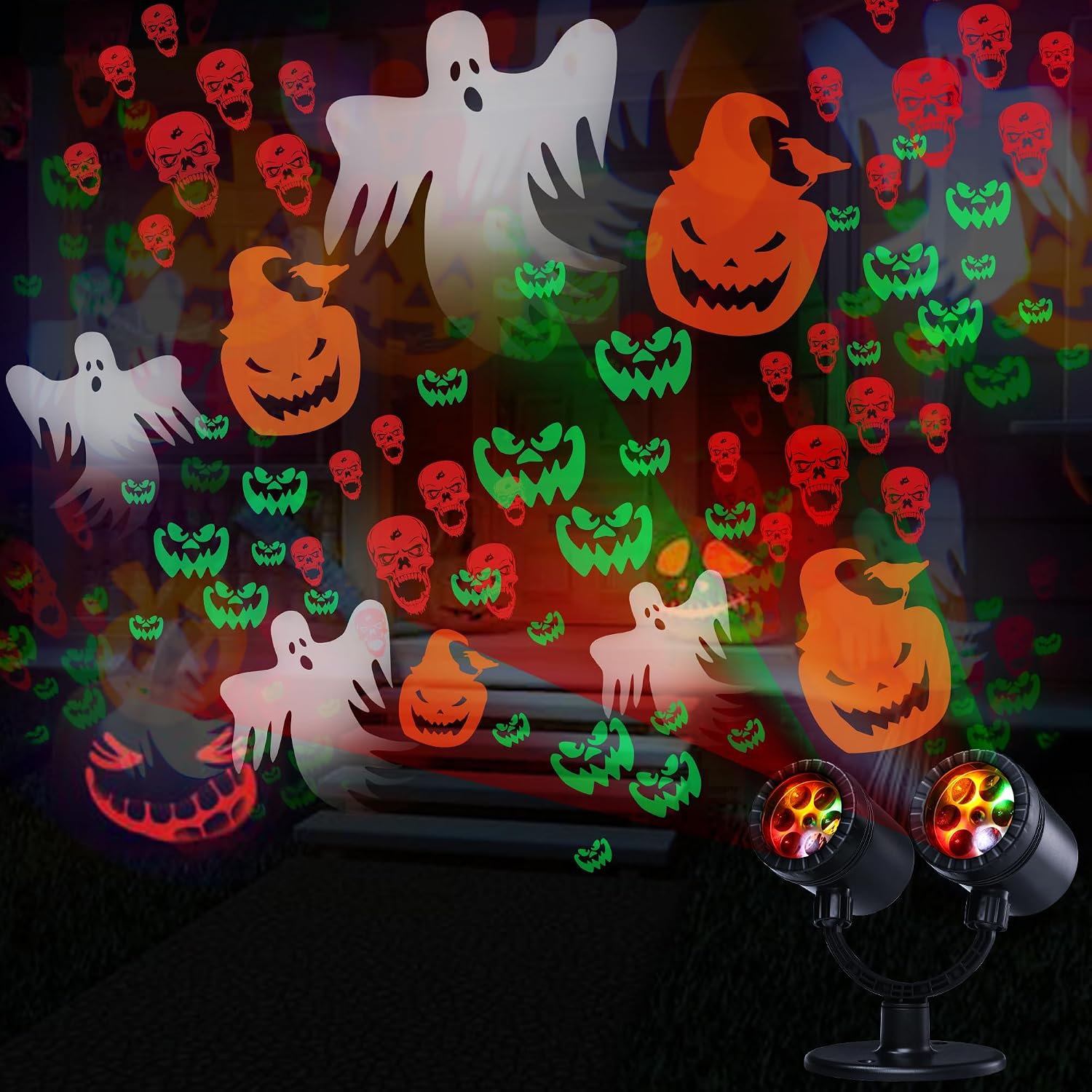 Detalle de Toodour Christmas Projector Lights, Double-Head Design