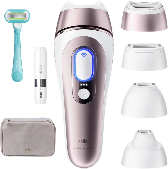Thumbnail 5 de Braun Smart IPL Skin i-expert Pro 7 PL7432 mit Gesichtshaar-Entferner für mehrere Zonen