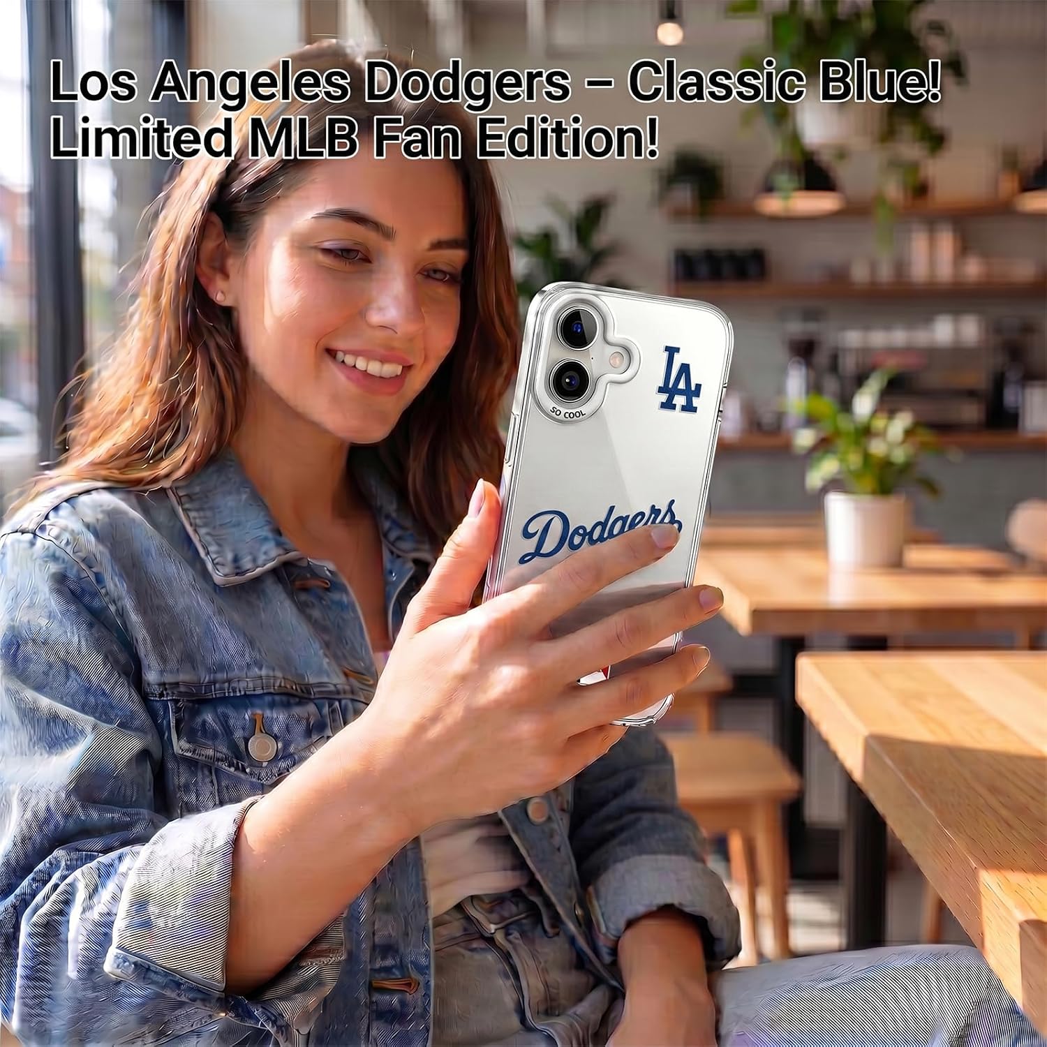 Thumbnail 6 de KOYOEY MLB ロサンゼルス・ドジャース iPhone 17用ケース、耐衝撃・カメラ保護