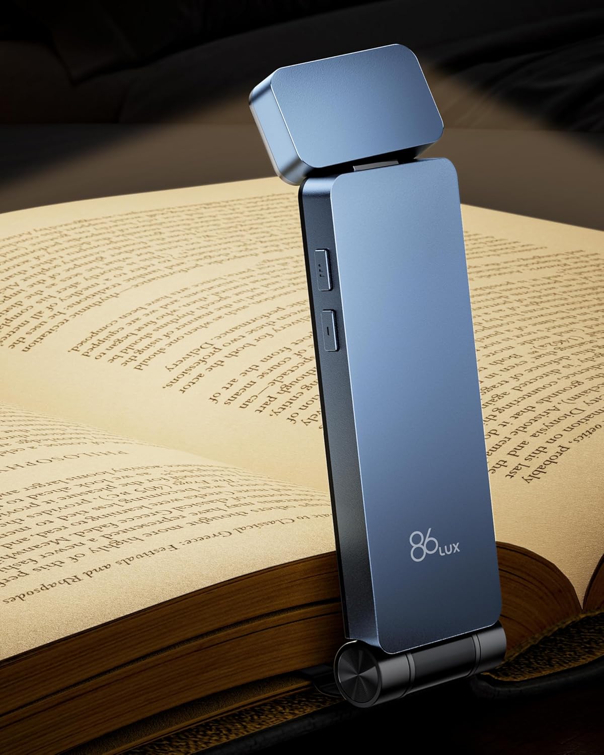 Thumbnail 4 de 86lux Rechargeable Reading Light with Stepless Dimming, 3 Amber Tones and Clip-on Design (White)