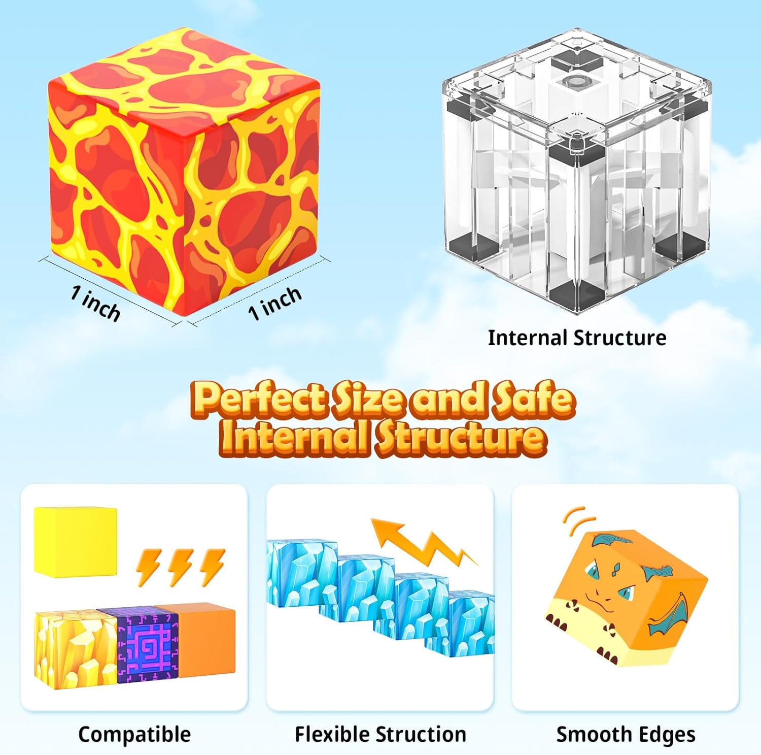 Detalle 2 de Coodoo Build Mine 84pc magnetic set 🧩