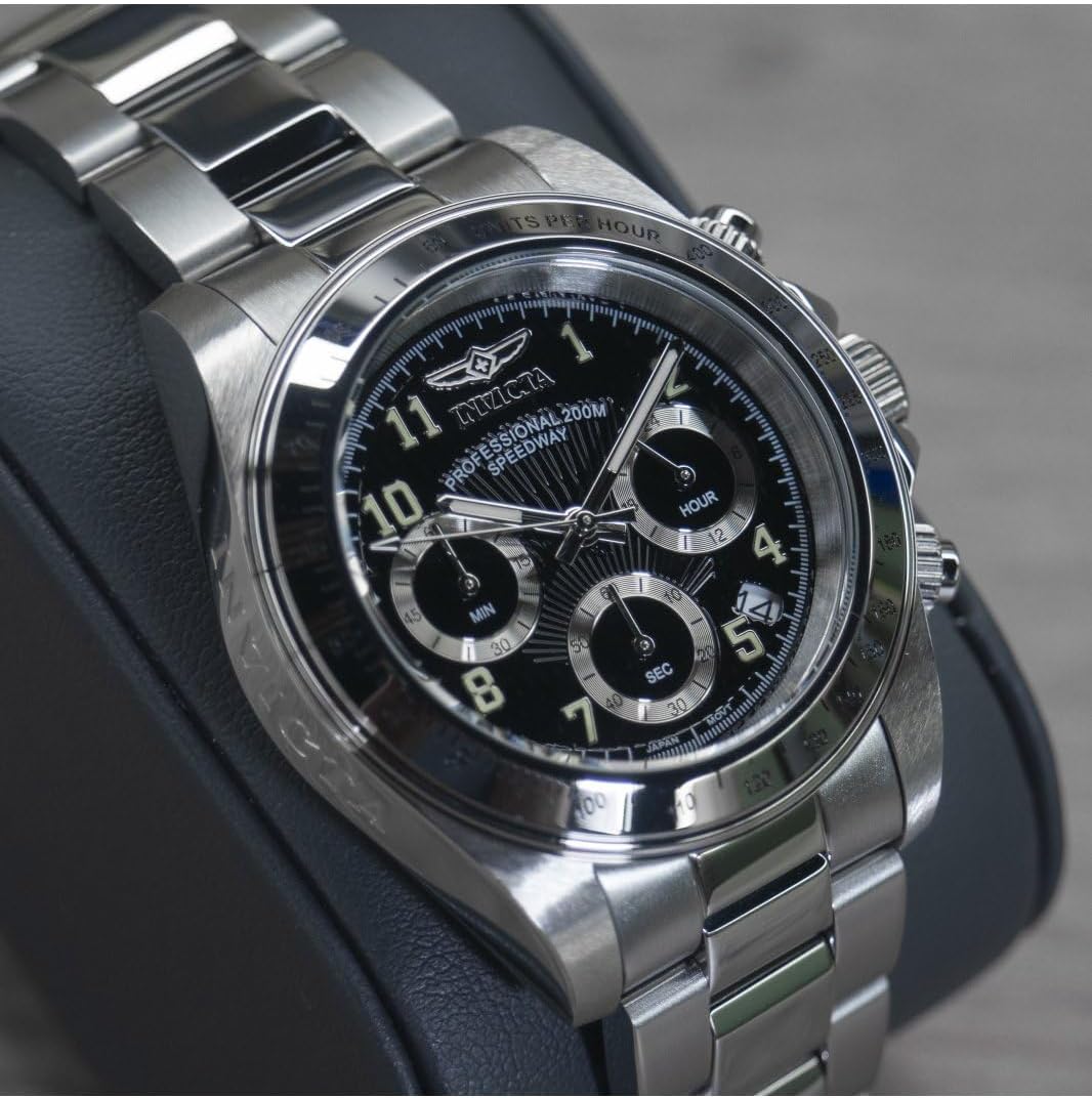 Thumbnail 4 de Invicta Speedway Montre Homme 39 mm - Mouvement Quartz, Acier Inoxydable