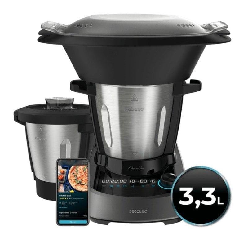 Detalle 2 de Cecotec Mambo 11090 Habana: Robot de Cocina Multifunción 1600W con WiFi