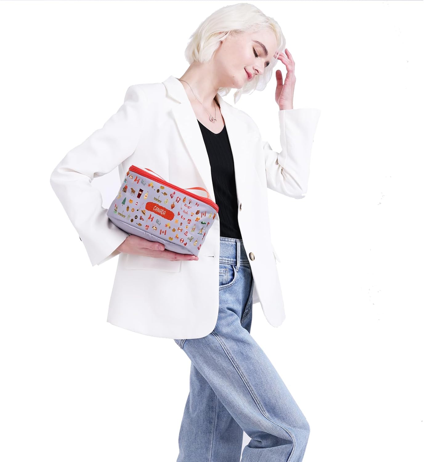 Detalle de PXTIDY Travel Cosmetic Case, Polyester
