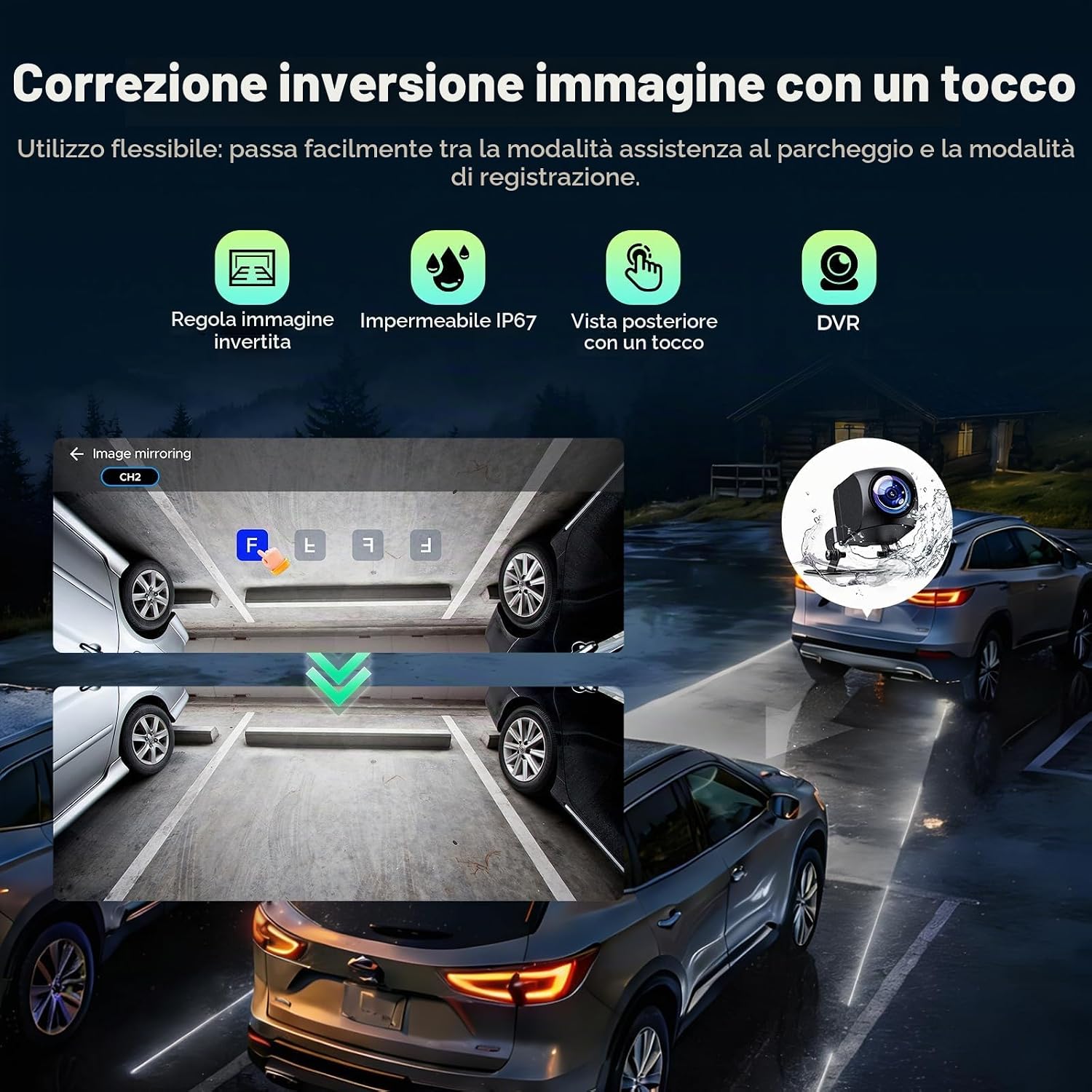 Thumbnail 5 de LAMTTO Wireless Carplay e Android Auto da 11” con Gemini AI, Telecamera Retro, OTA e Navigazione