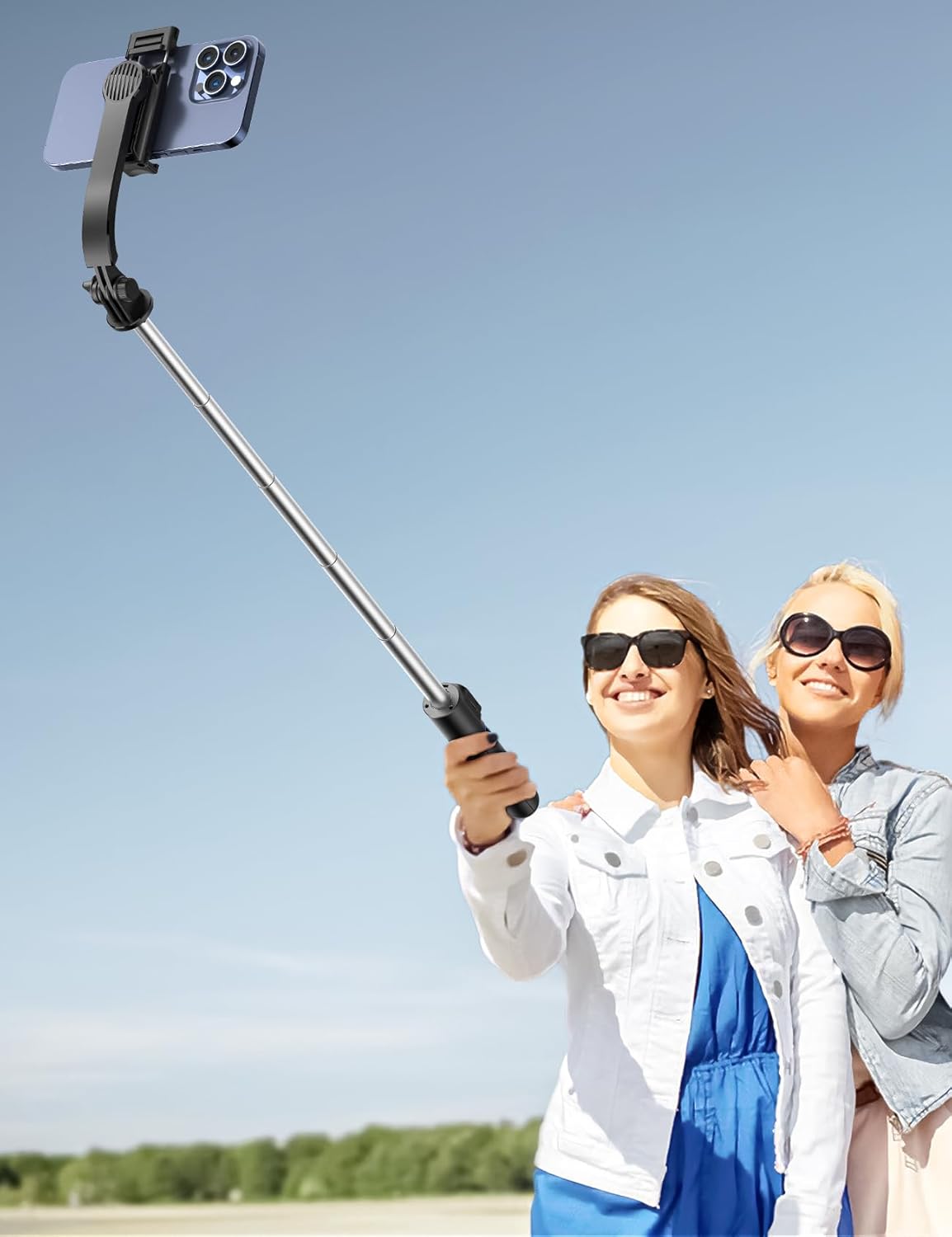 Thumbnail 6 de Selfie Stick Tripod 41.7" Extendable with Remote