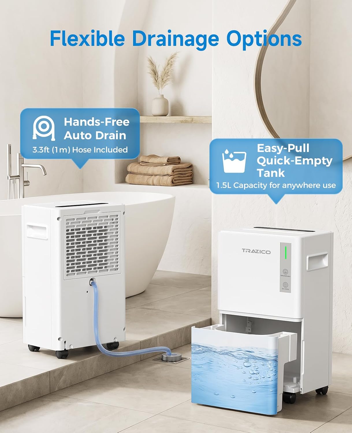 Detalle de Trazico 21-pint Dehumidifier