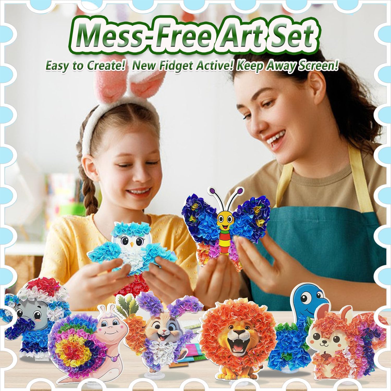 Detalle de Kids poke in art kit for ages 4–8