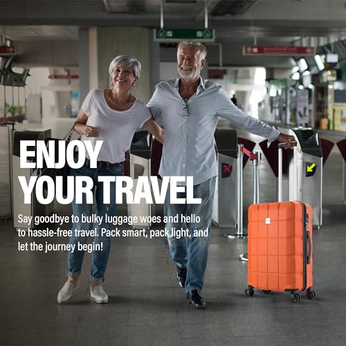 Thumbnail 3 de ATX Luggage Medium Suitcase 65L with 360° Dual Spinner Wheels, TSA Lock and Lightweight ABS Shell