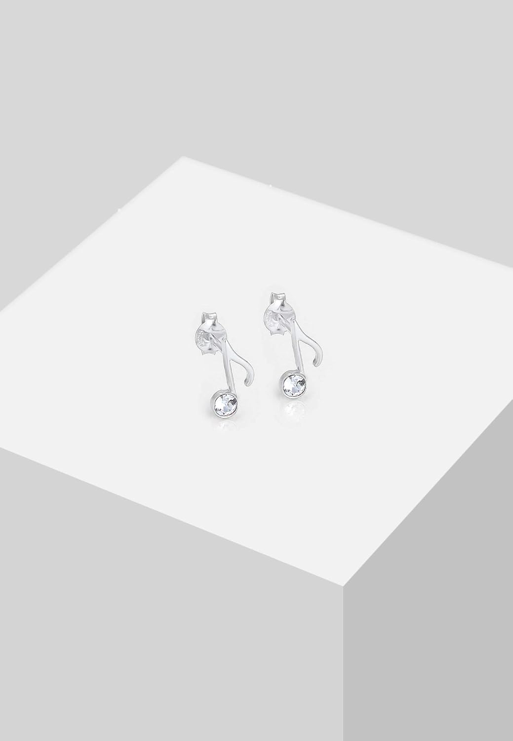 Thumbnail 6 de Elli Ohrstecker Note Kristalle 925 Silber
