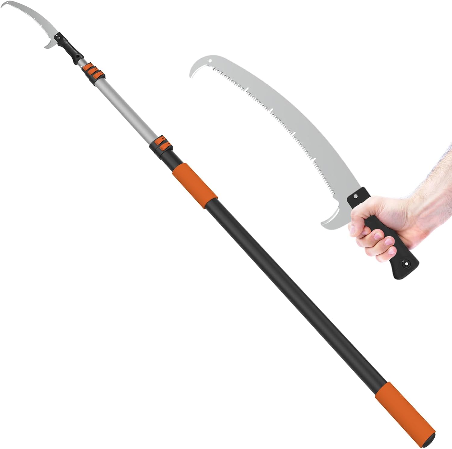 Thumbnail 6 de LAANPOLE 6m Telescopic Pole Saw – Long Reach Tree Pruner for High Branches