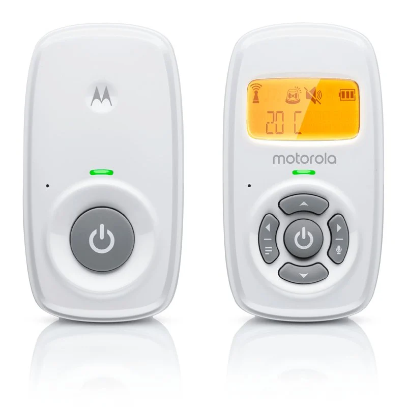 Detalle de Motorola AM24 Vigilabebés de audio, pantalla retroiluminada