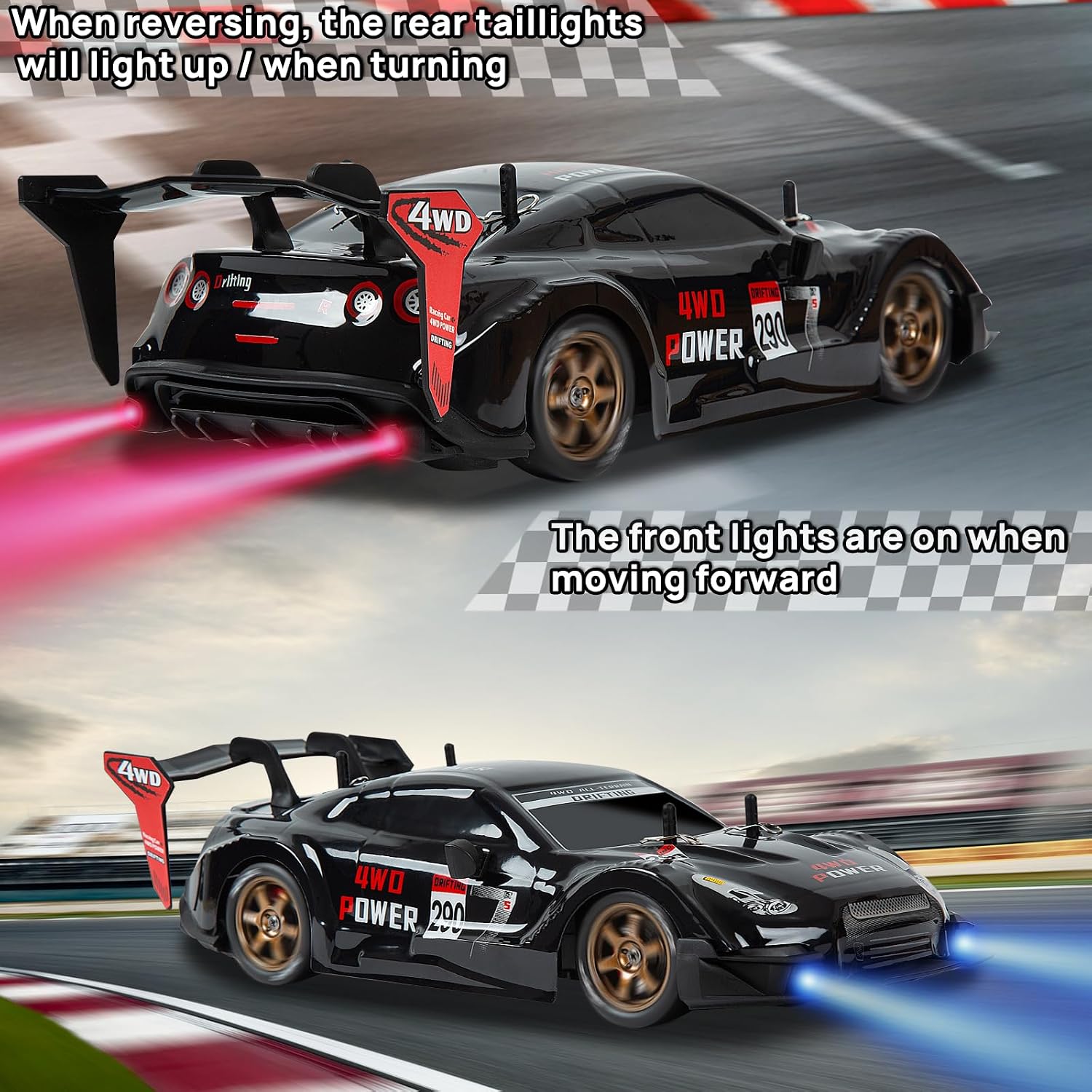 Thumbnail 4 de iBlivers Macchina Telecomandata Drift 1:14