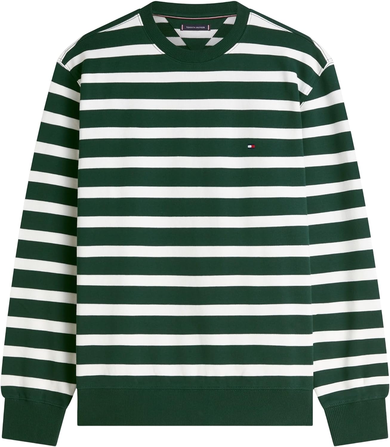 Detalle de Tommy Hilfiger Ess Terry Block STP Sweatshirt Mw0mw41352 – Felpa Uomo in Cotone