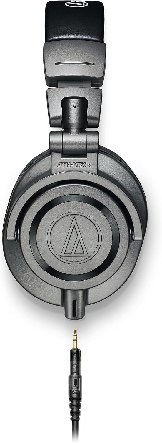 Thumbnail 6 de オーディオテクニカ ATH-M50xGM プロフェッショナルモニターヘッドホン 有線・ガンメタリックグレー