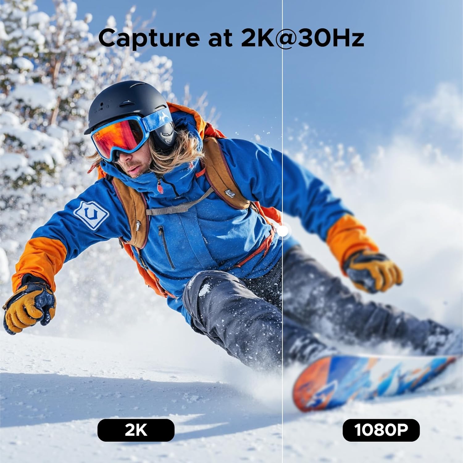 Thumbnail 2 de UGREEN HDMI to USB-C capture card 2K 30Hz