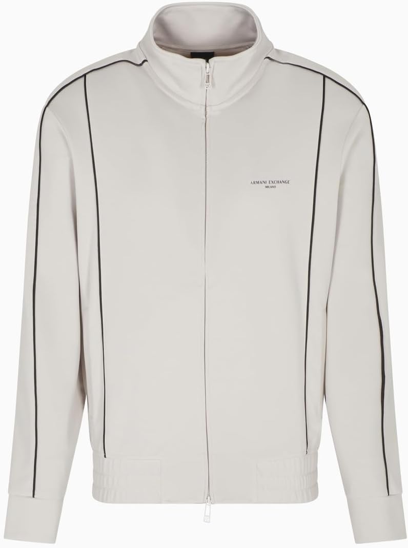 Detalle de Armani Exchange Maillot de survêtement à manches longues avec logo latéral – Homme