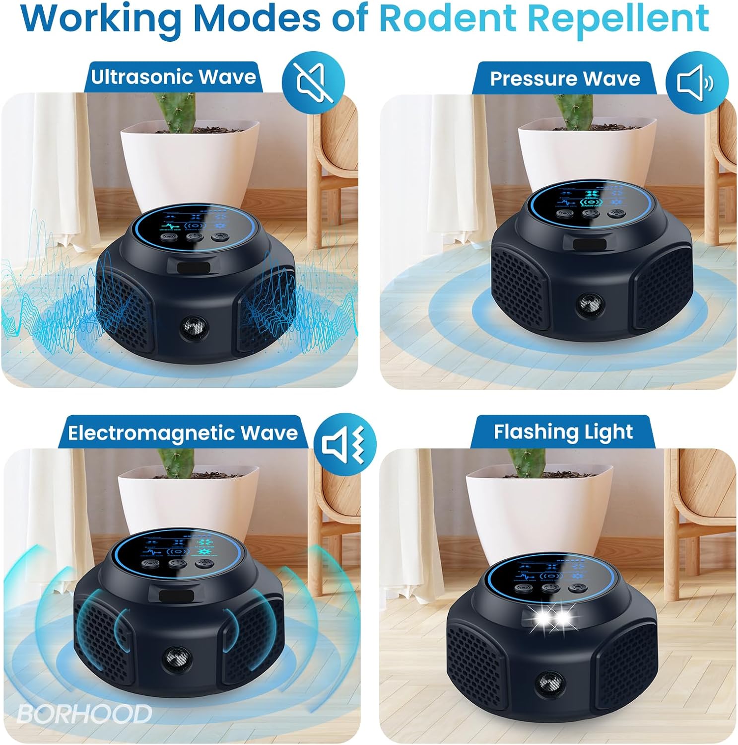 Thumbnail 3 de Ultrasonic Pest Repellent Plug Indoor Mouse Traps