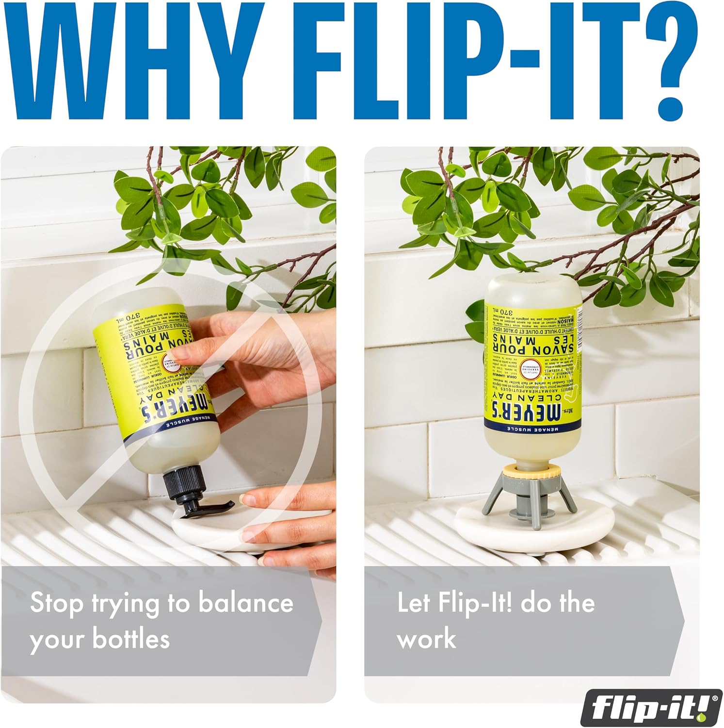 Thumbnail 5 de Flip-It! FL4X2HBB Bottle Emptying Kit with 2 Stands and 6 Adapters
