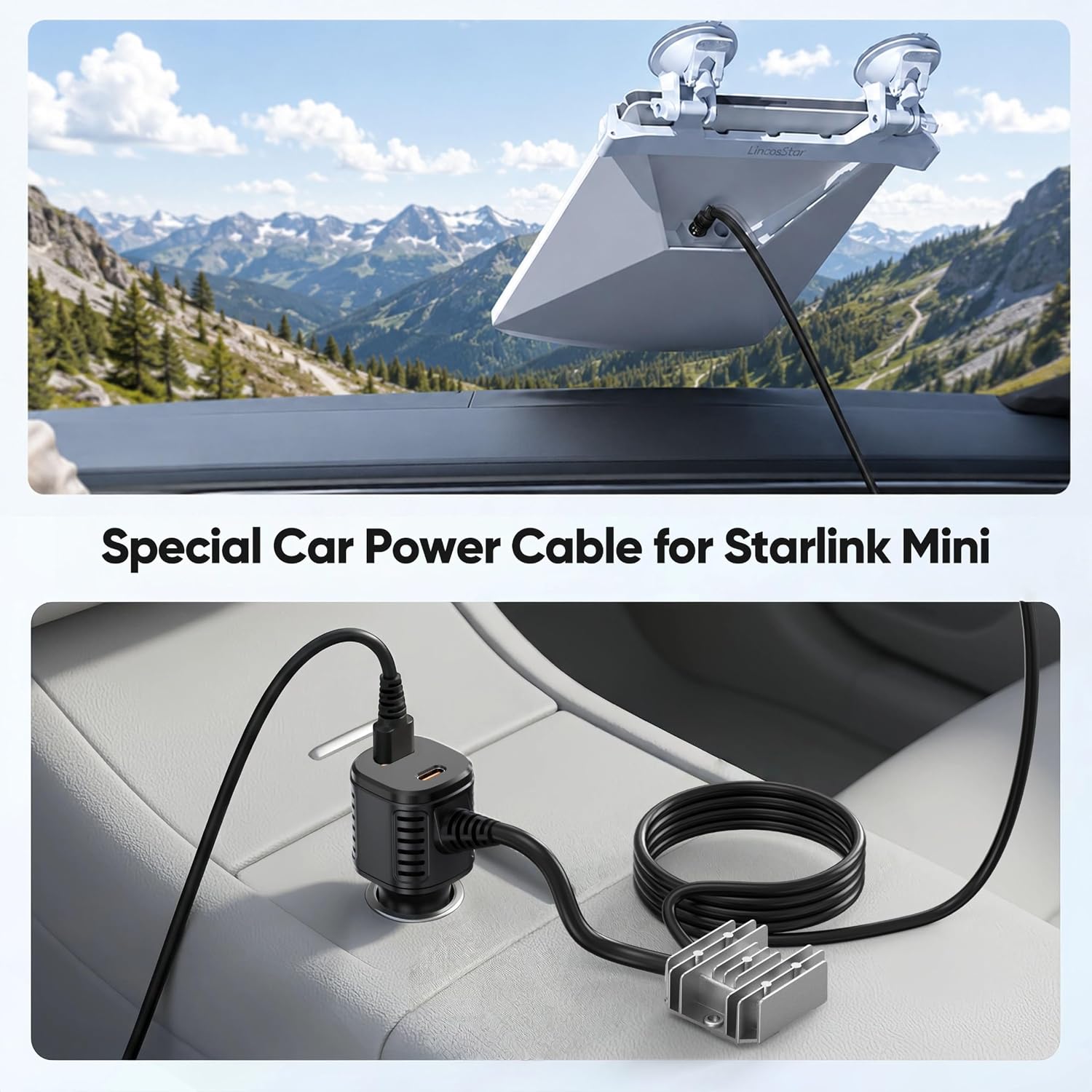 Detalle 2 de Starlink Mini car adapter 105W