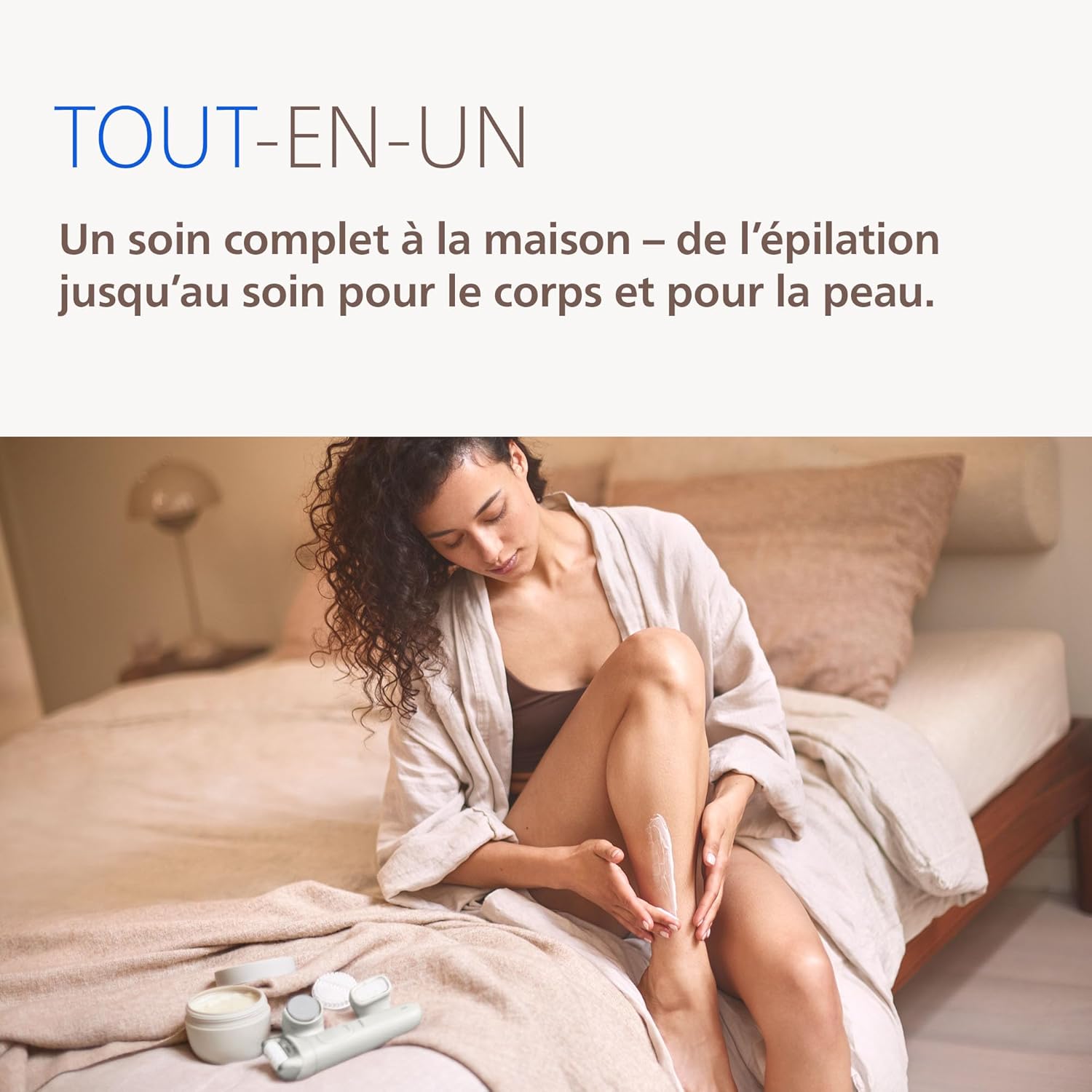 Thumbnail 1 de Philips Beauty Set BRE749/00: soin corps et peau sans fil avec SkinLED et 12 accessoires
