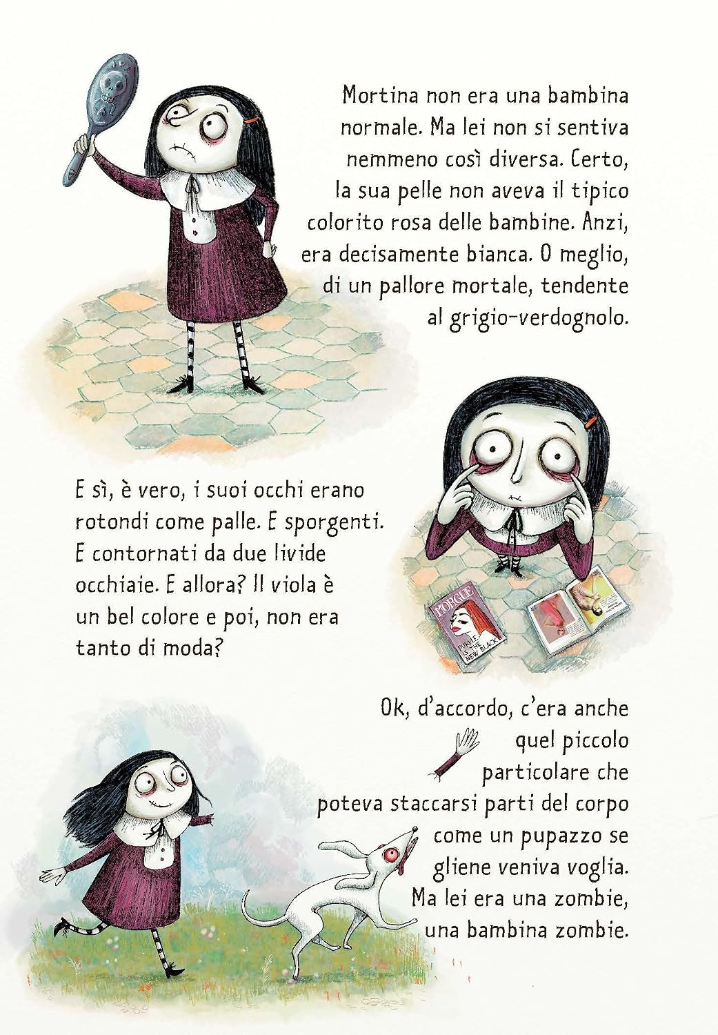 Detalle de Mortina. Una storia che ti farà morire dal ridere. Ediz. a colori – illustrerad barnbok på italienska