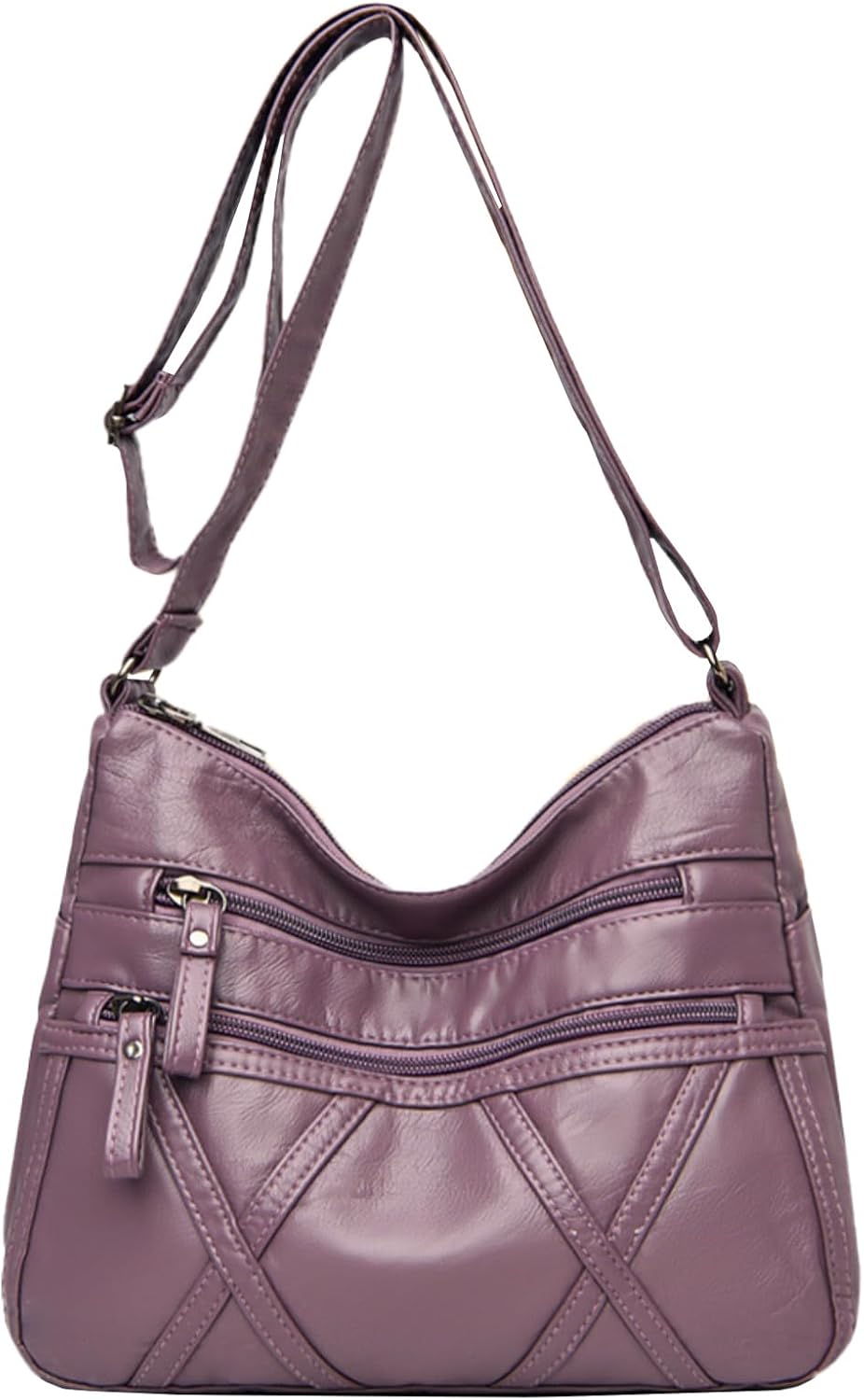 Detalle 2 de LassZone Soft PU Leather Crossbody Bag