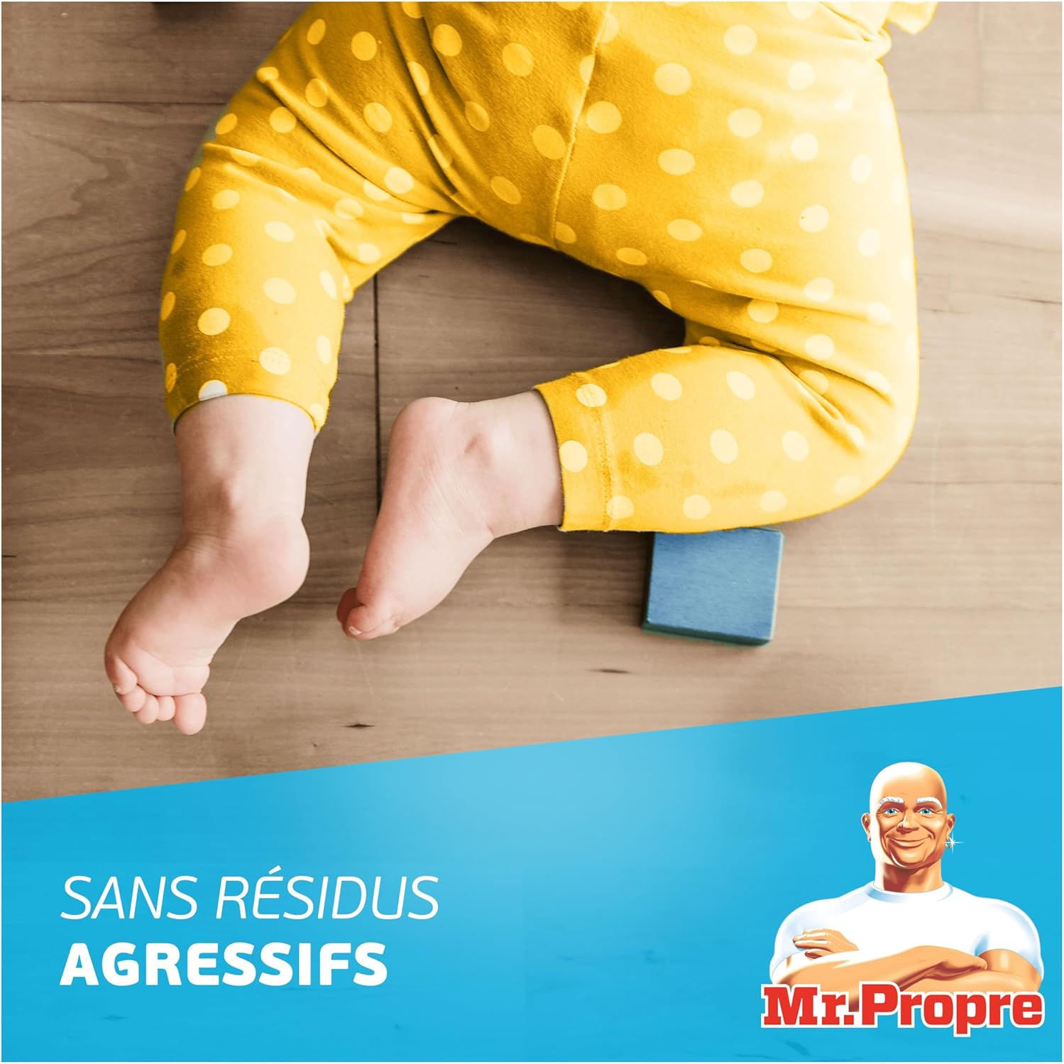 Thumbnail 3 de Mr. Propre Nettoyant liquide Sol multi-usages grand format 1L (x6) Parfum Fleurs de pommier