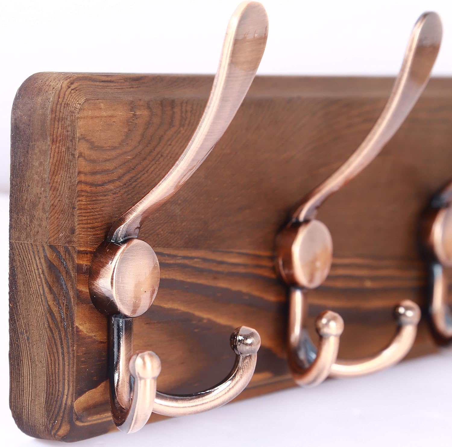 Detalle de SKOLOO Wall-Mounted Coat Rack, Pine Wood
