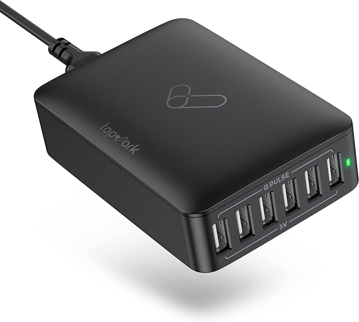 Detalle de TOPVORK Chargeur Multi USB 60W pour bureau