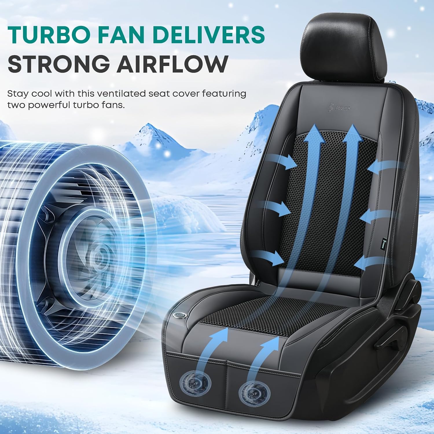 Thumbnail 5 de FLORICH Cooling Car Seat Cushion, 12V-24V