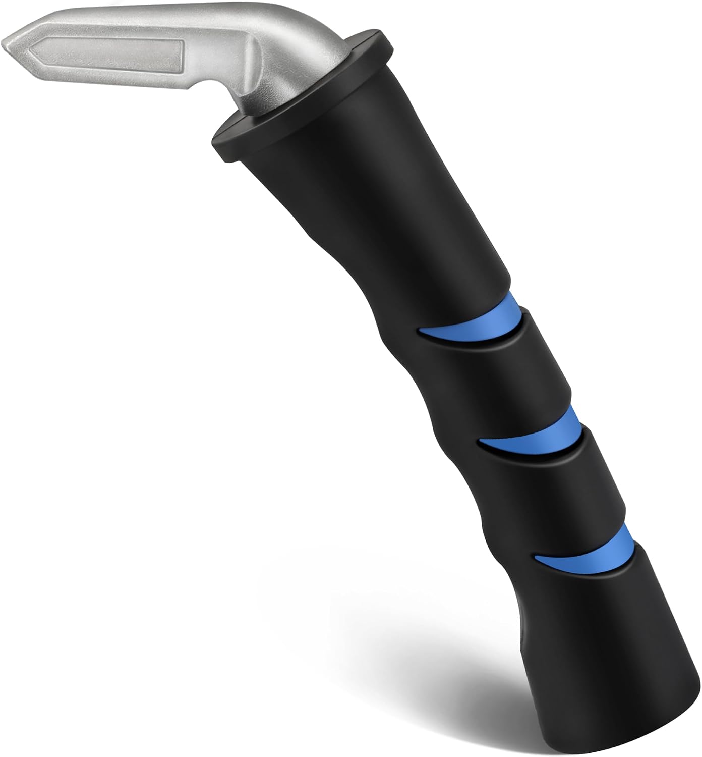 Detalle de NINEMAX auto-instaphulp met ABS-handgreep en aluminium steun, zwart