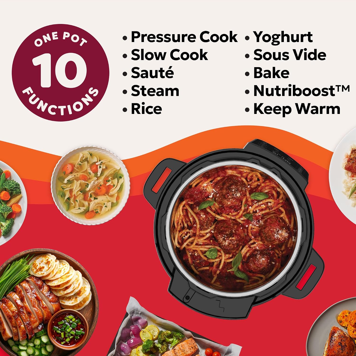Thumbnail 6 de Instant Pot Pro 10-in-1 Multi-Cooker 5.7L 🍲
