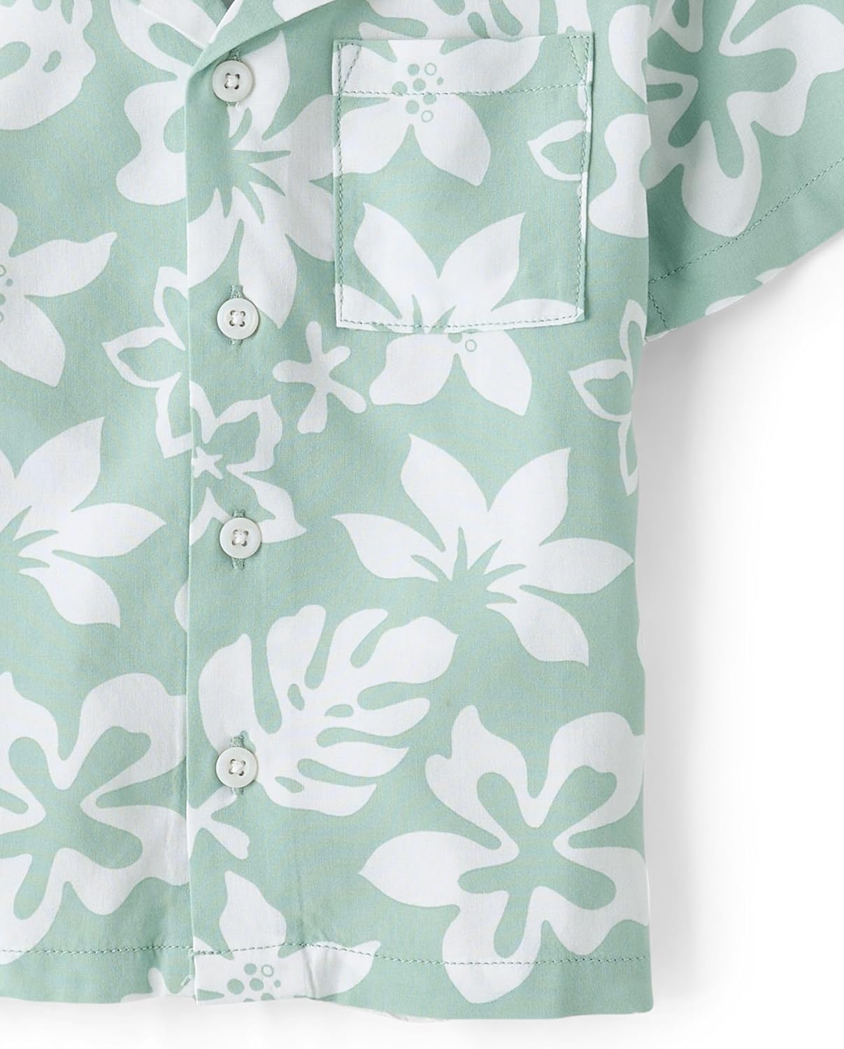 Detalle 2 de The Children's Place Baby Button-Down Shirt in Rayon