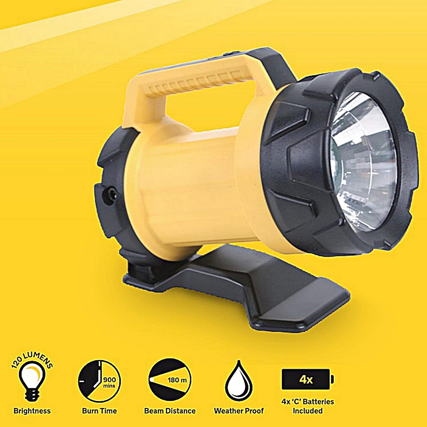 Thumbnail 6 de AA Heavy Duty LED Torch AA3881 with adjustable base and up to 180 m beam distance