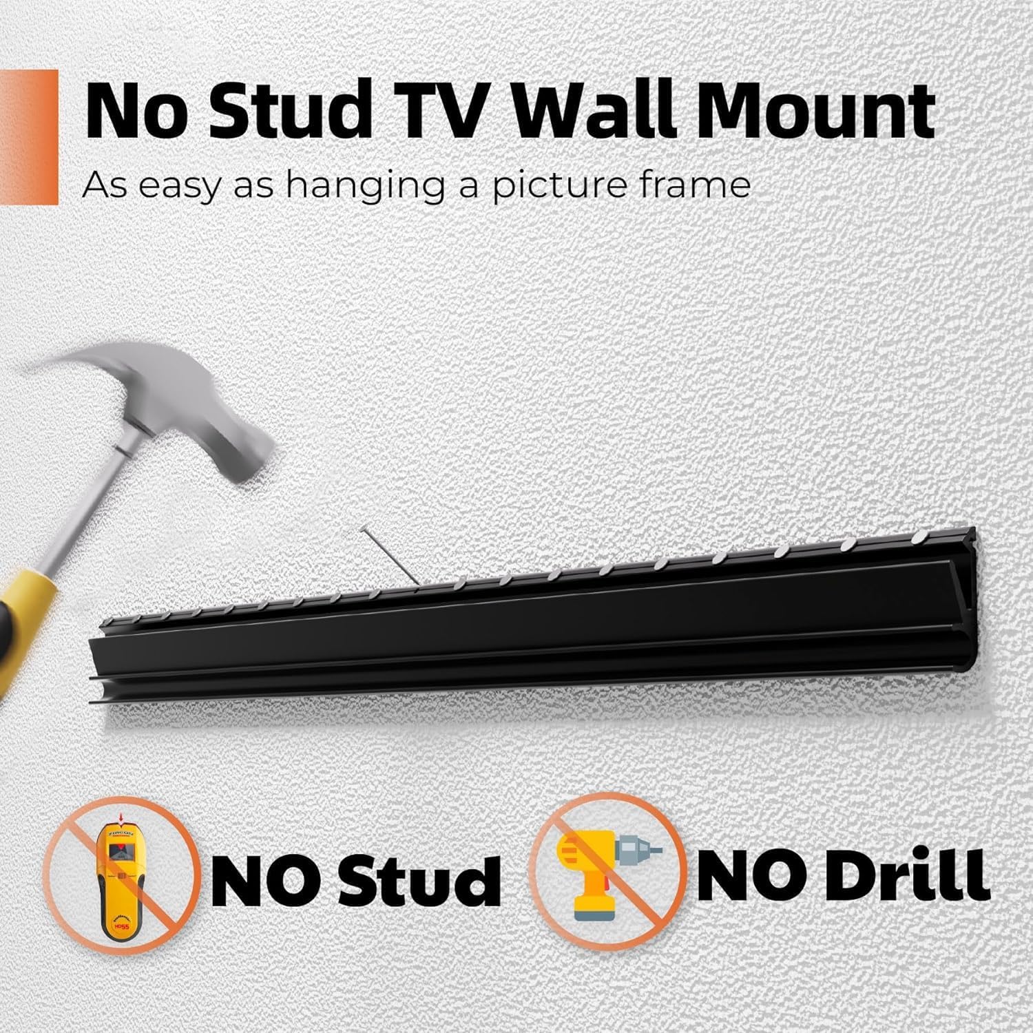 Thumbnail 1 de AENTGIU Studless TV Wall Mount 26-55 inch