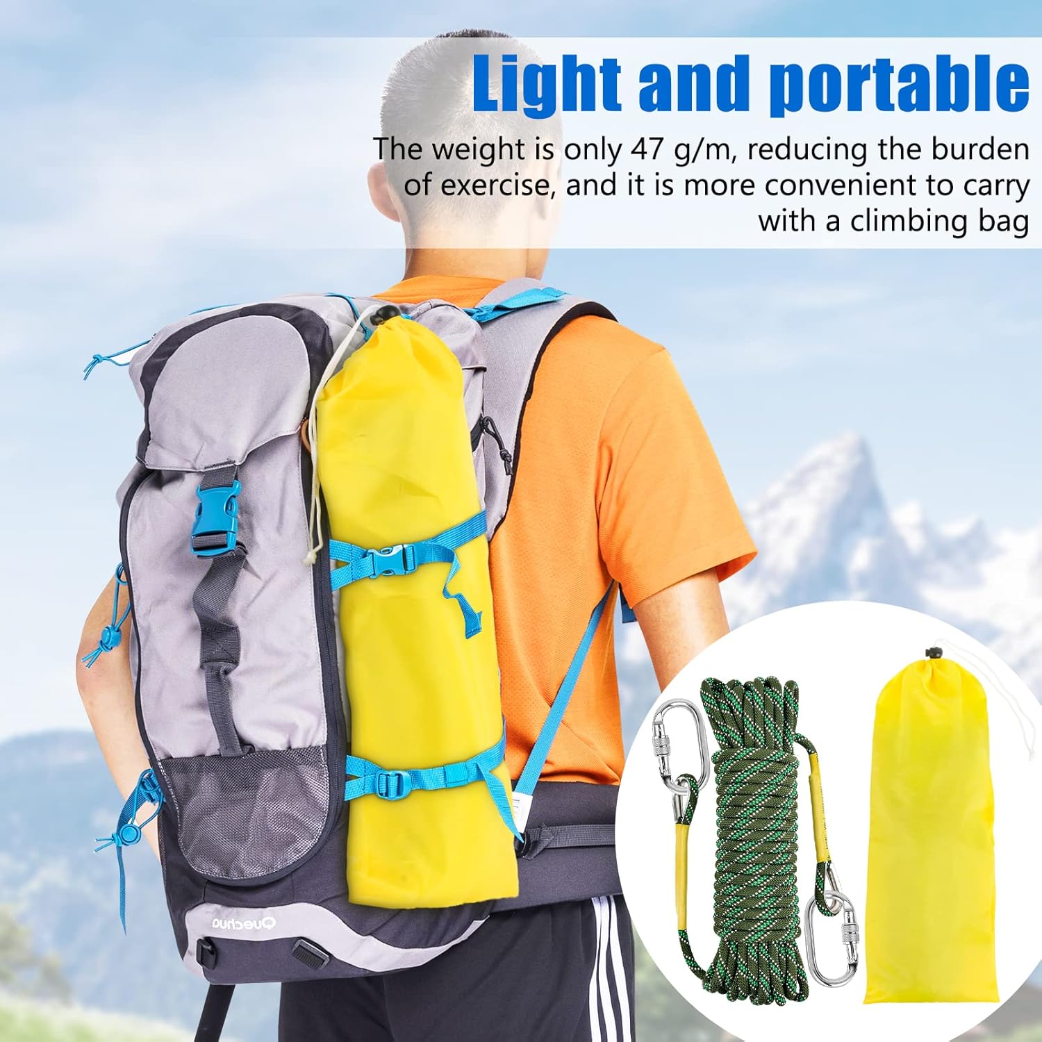 Thumbnail 6 de NTR Climbing Rope 8mm 30M